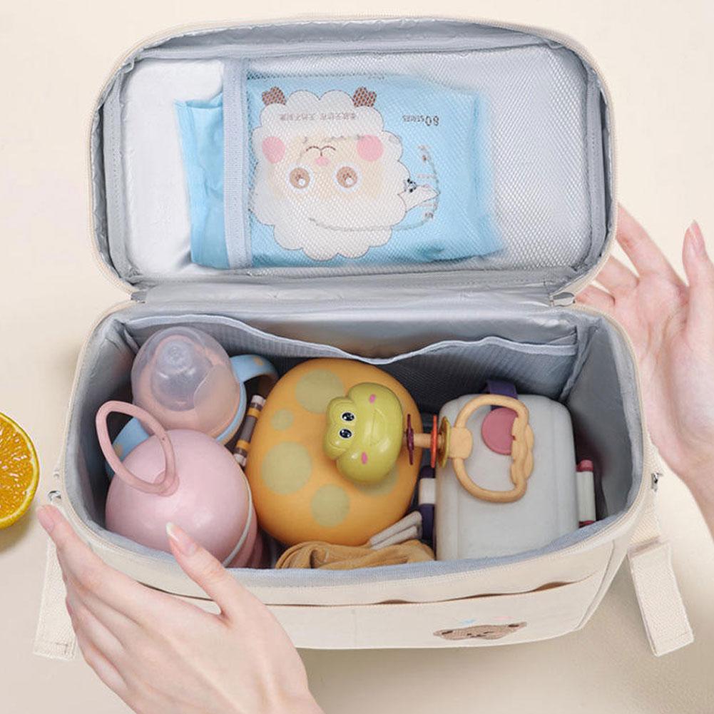 귀여운 곰돌이 보틀 쿨러 가방, 보온 보냉 유모차 정리 - Backpack Diaper Bag 리뷰 및 가격