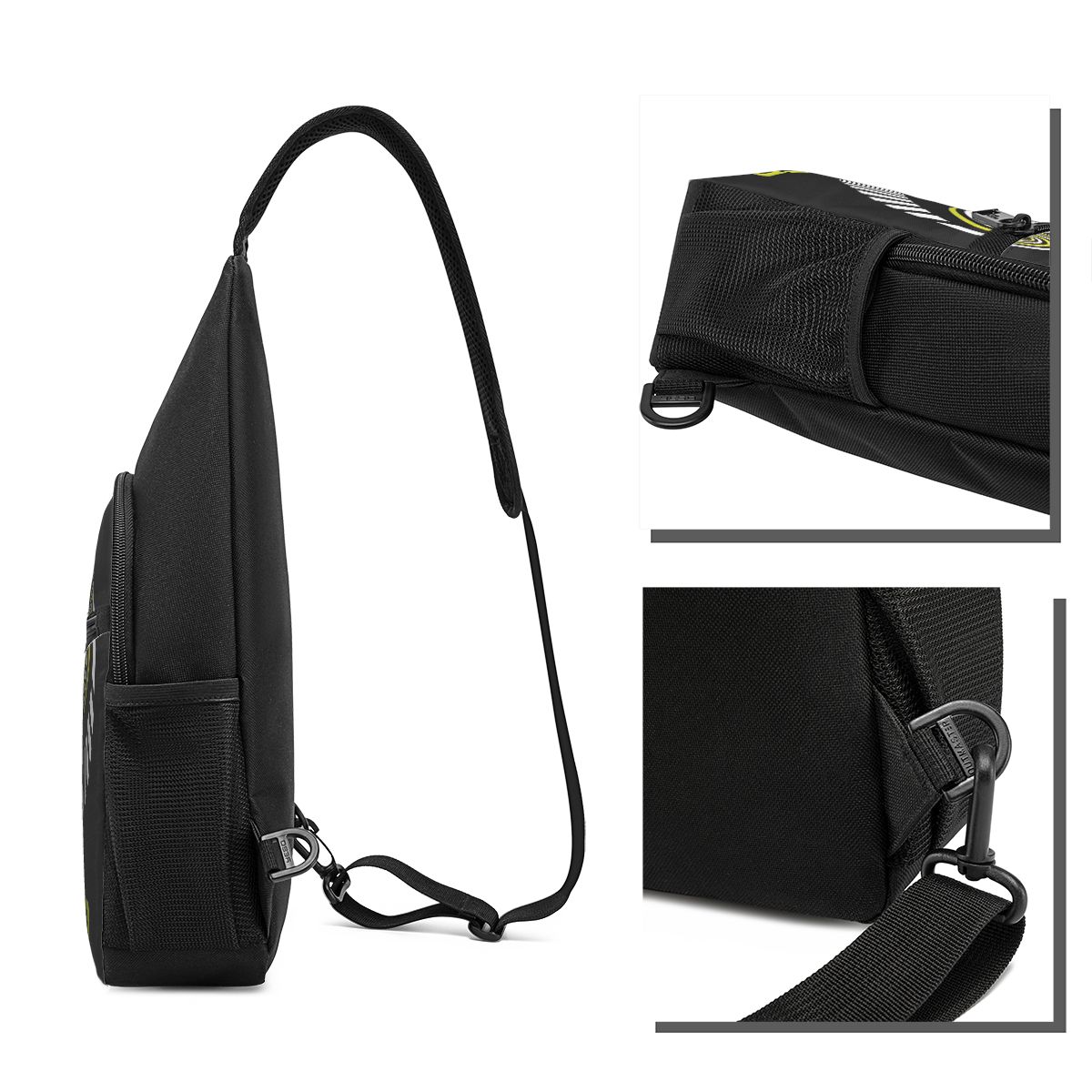 The Smiler Alton Towers Merch  - Sling Backpack Shoulder 리뷰 및 가격